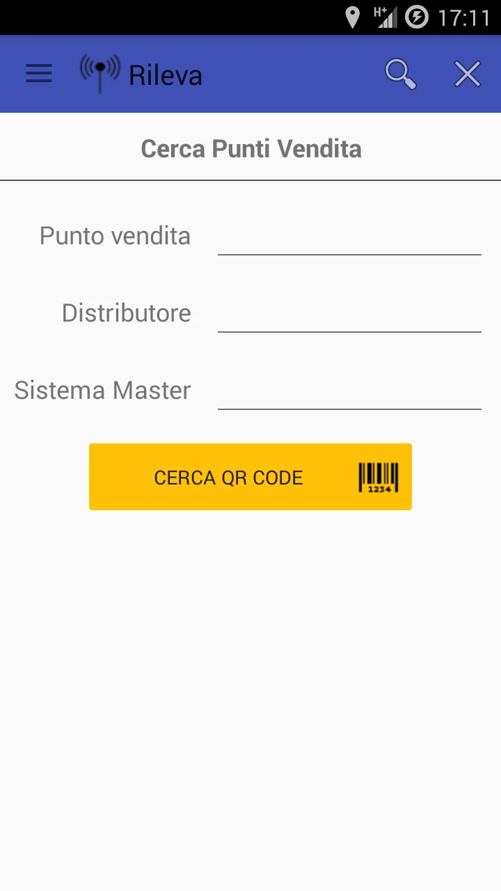 Rileva screenshot